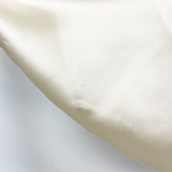 Kimchi Blue Women's Jensen Satin Fluted Maxi Skirt Off White Size XS - Picture 13 of 15